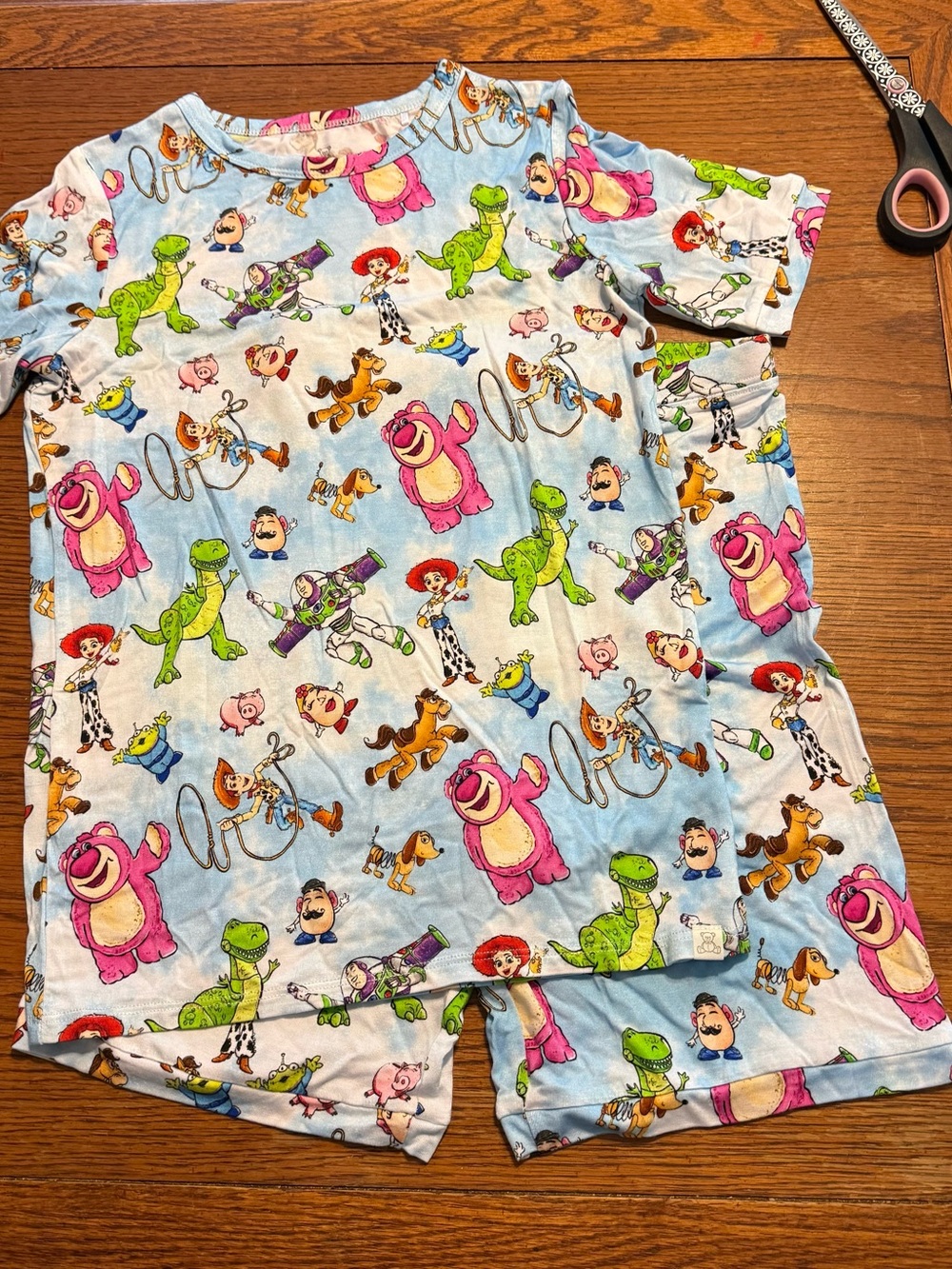Little Snuggles Boys Girls Size 10T Toy Story Bamboo Two Piece Pajamas New NWOT